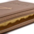 Biblia z rybką - oprawa flexy z suwakiem - złocone brzegi - ST + NT - bok kartek