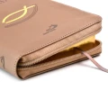 Biblia z rybką - oprawa flexy z suwakiem - złocone brzegi - ST + NT - zakładka