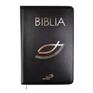 Biblia z rybką - oprawa z suwakiem -  ST + NT 