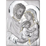 Ikona srebrzona - Święta Rodzina 4714 - 16 x 21 cm