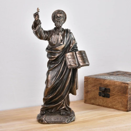 Figurka św. Piotr - 21 cm - Veronese
