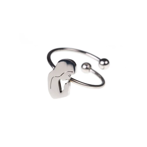 Pierścionek - Matka Boża - Stainless steel