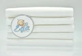 PIELUCHA FLANELA BIAŁA 60/80 CM CH-845