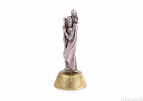Figurka samoprzylepna - św. Krzysztof - 6 cm