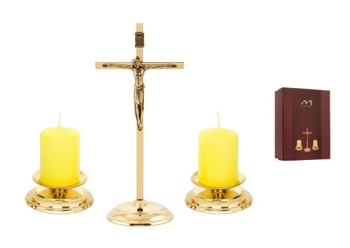 Zestaw kolędowy 2A - Mosiądz - wys. 20 cm