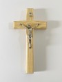 Krzyż wiszący drewniany 16 cm - jasny