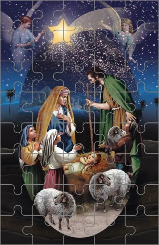 Puzzle - Boże Narodzenie 2