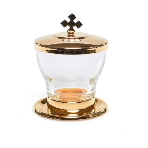 Lavabo liturgiczne - Mosiądz pozłacany - 50 ml