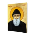 Ikona św. Charbel - Różne formaty - Deska lipowa