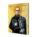 Ikona święty Maksymilian Maria Kolbe - Deska lipowa