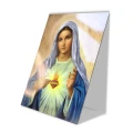 Nowoczesny obraz religijny plexi - Serce Maryi - formaty
