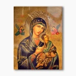 Nowoczesny obraz religijny plexi - Matka Boża Nieustającej Pomocy - formaty  