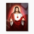 Nowoczesny obraz religijny plexi - Serce Jezusa 2 - formaty