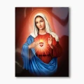 Nowoczesny obraz religijny plexi - Serce Maryi 2 - formaty