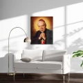 Nowoczesny obraz religijny plexi - Stefan Wyszyński - formaty - wizualizacja