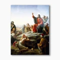 Nowoczesny obraz religijny plexi - Nauczanie Pana Jezusa na górze - formaty