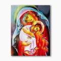 Nowoczesny obraz religijny plexi - Matka Boża, abstrakcja - formaty