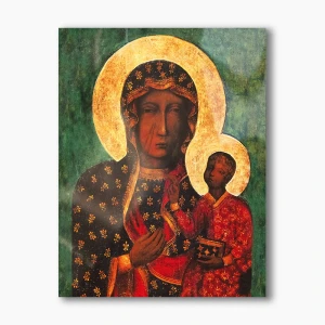 Nowoczesny obraz religijny plexi - Matka Boska Częstochowska - formaty  