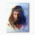 Nowoczesny obraz religijny plexi - Chrystus w koronie cierniowej - formaty
