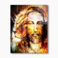 Nowoczesny obraz religijny plexi - Jezus Lew Judy - formaty