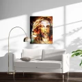 Nowoczesny obraz religijny plexi - Jezus Lew Judy - formaty - wizualizacja
