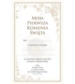 Biblia - Pamiątka Pierwszej Komunii Świętej
