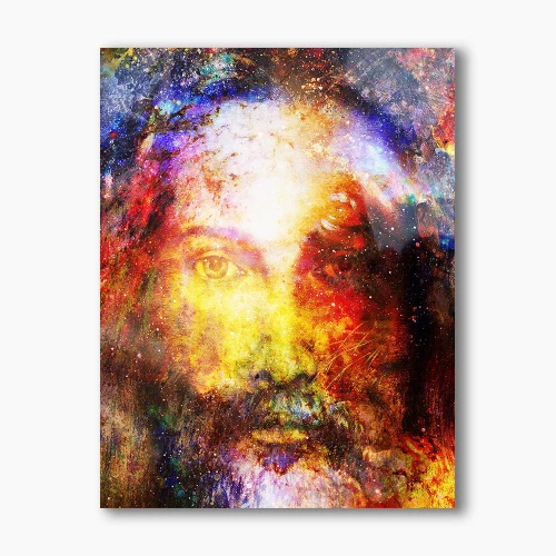 Nowoczesny obraz religijny plexi - Jezus - Jestem, który Jestem