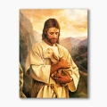 Nowoczesny obraz religijny plexi - Chrystus Dobry Pasterz