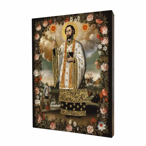 Ikona św. Franciszek Ksawery - Różne formaty - Deska lipowa