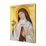 Ikona Święta Teresa - Pomysł na upominek dla siostry zakonnej - Różne formaty - Deska lipowa    