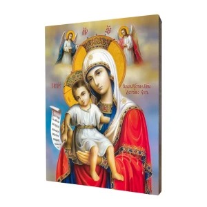 Ikona Matka Boża "Godne Jest" - Różne formaty - Deska lipowa 