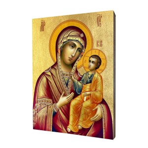 Ikona Matki Bożej Odkupicielki - Różne formaty - Deska lipowa 