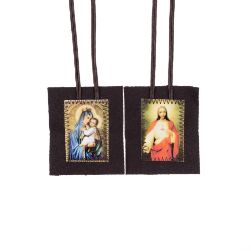 Szkaplerz Karmelitański - ręcznie wykonany - Handmade - Itertus.pl