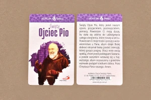 Karta - Święty Ojciec Pio