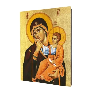 Ikona Matka Panagia z góry Athos - Różne formaty - Deska lipowa 