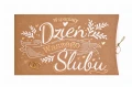 Karnet - Dzień Waszego Ślubu KPE-0150