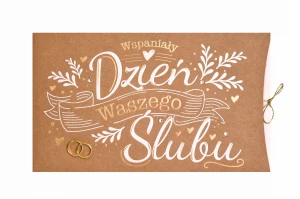 Karnet - Dzień Waszego Ślubu KPE-0150