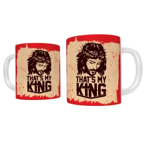 Kubek ceramiczny Pana Jezusa - That's my King