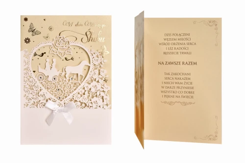 Karnet - W dniu Waszego ślubu QDK-077
