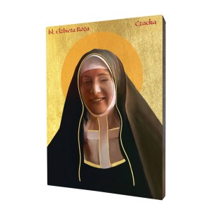 Ikona Święta Elżbieta Czacka - Różne formaty - Deska lipowa  