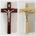 Krzyż wiszący drewniany 16 cm - warianty kolorystyczne