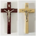 Krzyż wiszący drewniany 16 cm - warianty kolorystyczne
