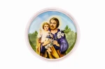 Magnes z wizerunkiem św. Józefa i małego Jezusa