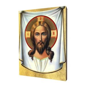 Mandylion 3, obraz nie ludzką ręką uczyniony - Różne formaty - Deska lipowa 