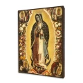 Ikona Matki Bożej z Guadalupe - Różne formaty - Deska lipowa