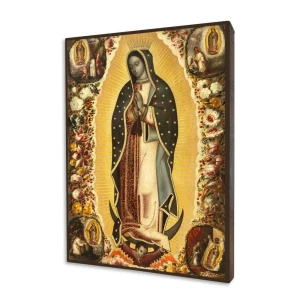 Ikona Matki Bożej z Guadalupe - Różne formaty - Deska lipowa