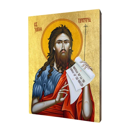 Ikona Jan Chrzciciel - Różne formaty - Deska lipowa
