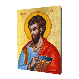 Ikona Łukasz Apostoł - Różne formaty - Deska lipowa  
