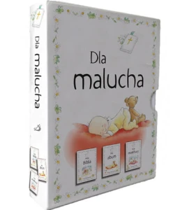 Prezent na chrzest dla malucha - zestaw 3 książki - biblia, album i modlitwy