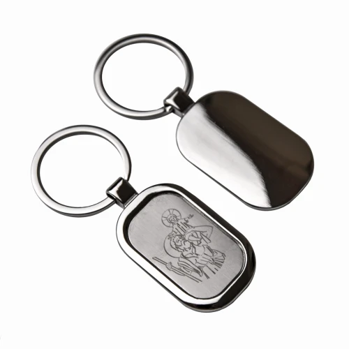 Brelok św. Krzysztofa - minimalistyczny wzór